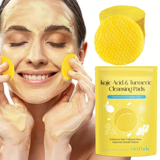 Kojic Acid & Turmeric Facial Cleansing Pads